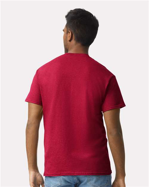 Ultra Cotton® T-Shirt - OnModelBack - B00760793 - Cherry Red