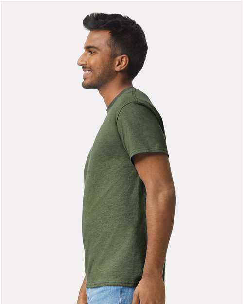 Ultra Cotton® T-Shirt - OnModelSide - B00760063 - Military Green