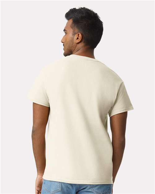 Ultra Cotton® T-Shirt - OnModelBack - B00760243 - Natural