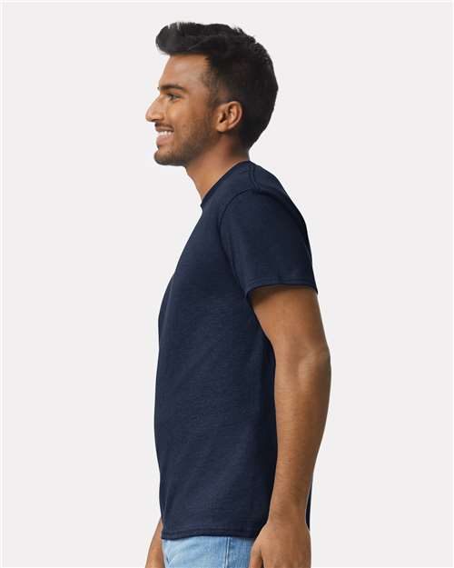 Ultra Cotton® T-Shirt - OnModelSide - B00760653 - Navy