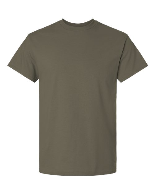Ultra Cotton® T-Shirt - Front - B00760643 - Olive