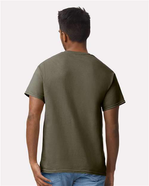 Ultra Cotton® T-Shirt - OnModelBack - B00760643 - Olive