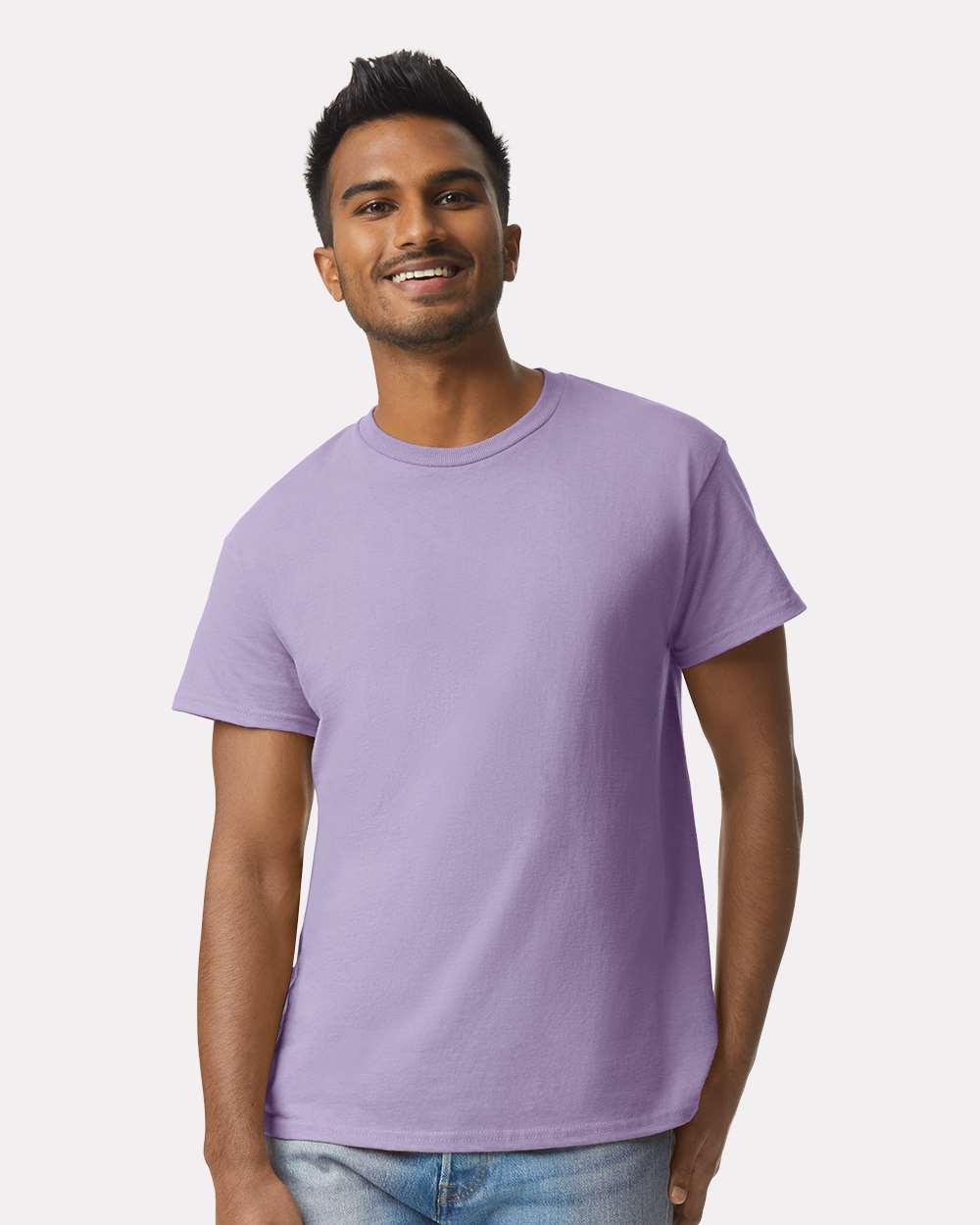 Ultra Cotton® T-Shirt - OnModelFront - B00760213 - Orchid