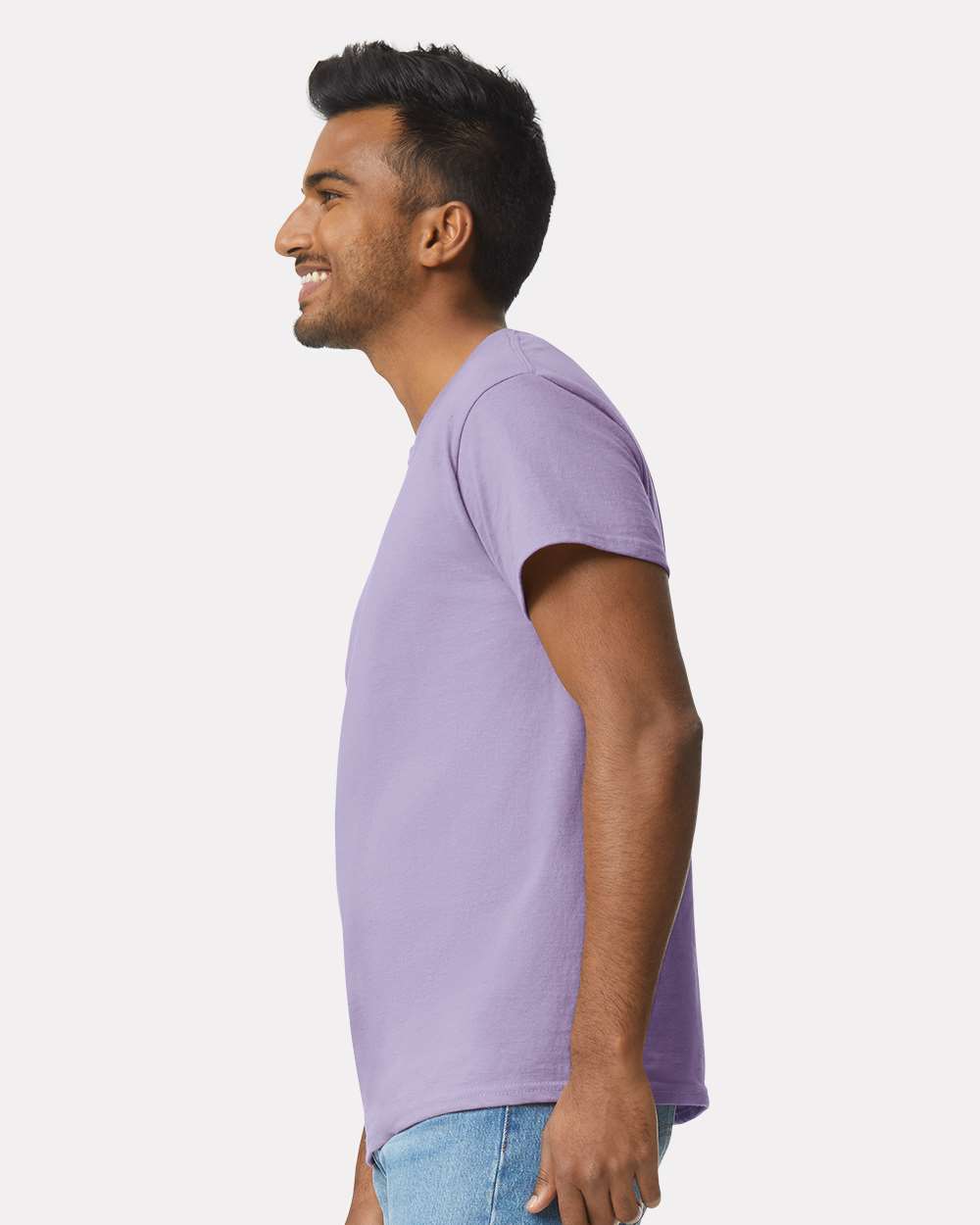 Ultra Cotton® T-Shirt - OnModelSide - B00760213 - Orchid