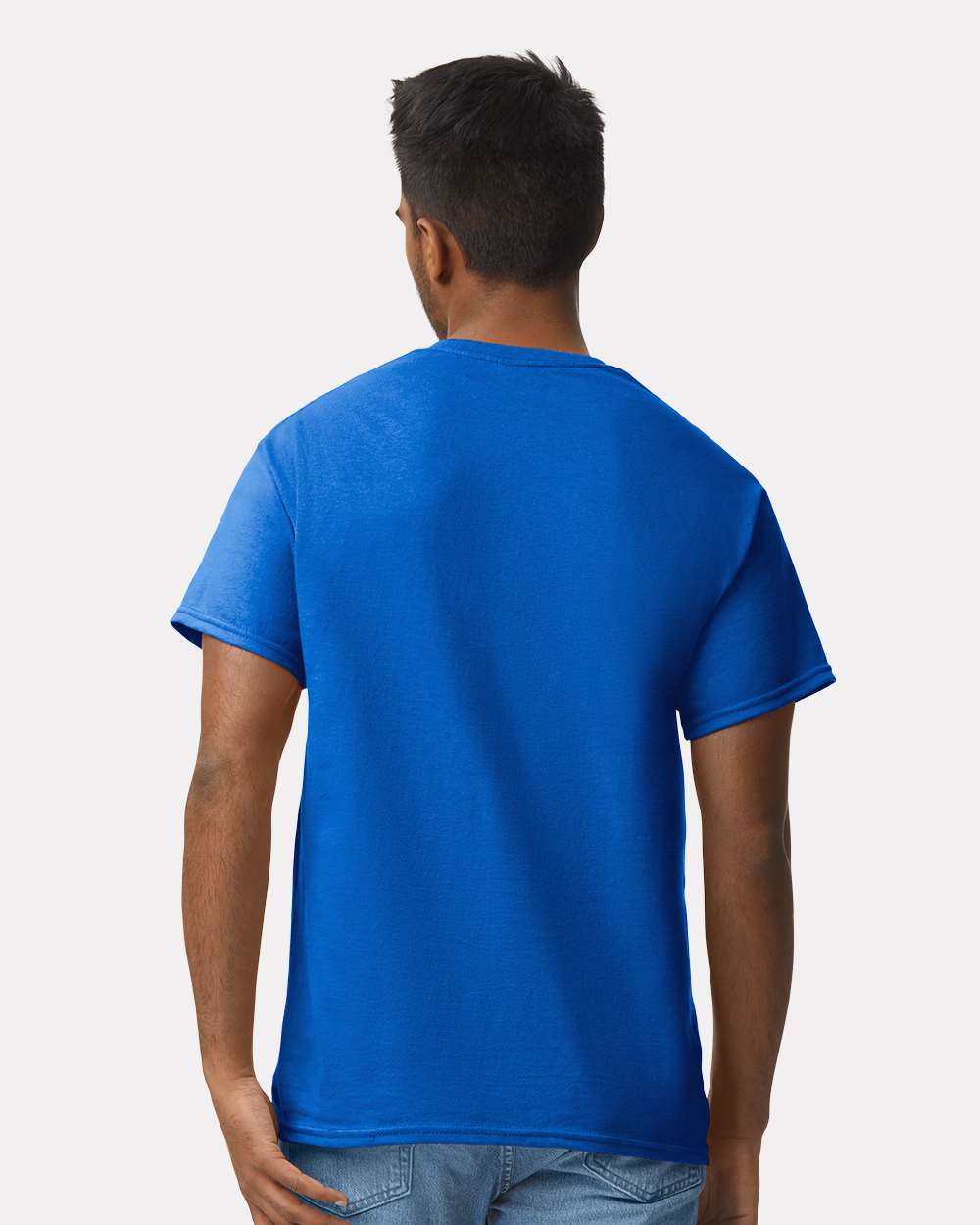 Ultra Cotton® T-Shirt - OnModelBack - B00760753 - Royal