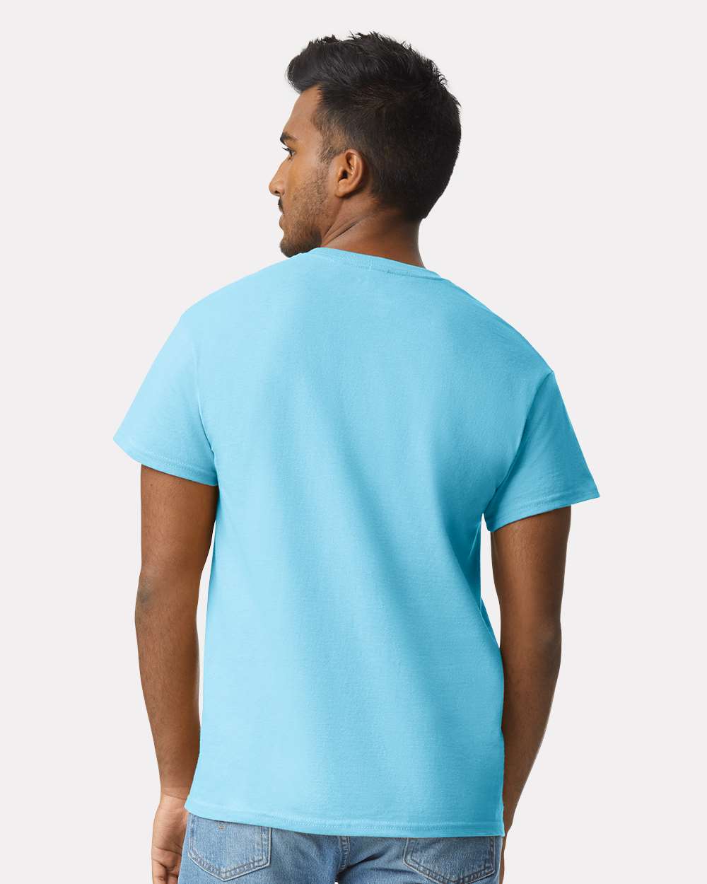 Ultra Cotton® T-Shirt - OnModelBack - B00760983 - Sky