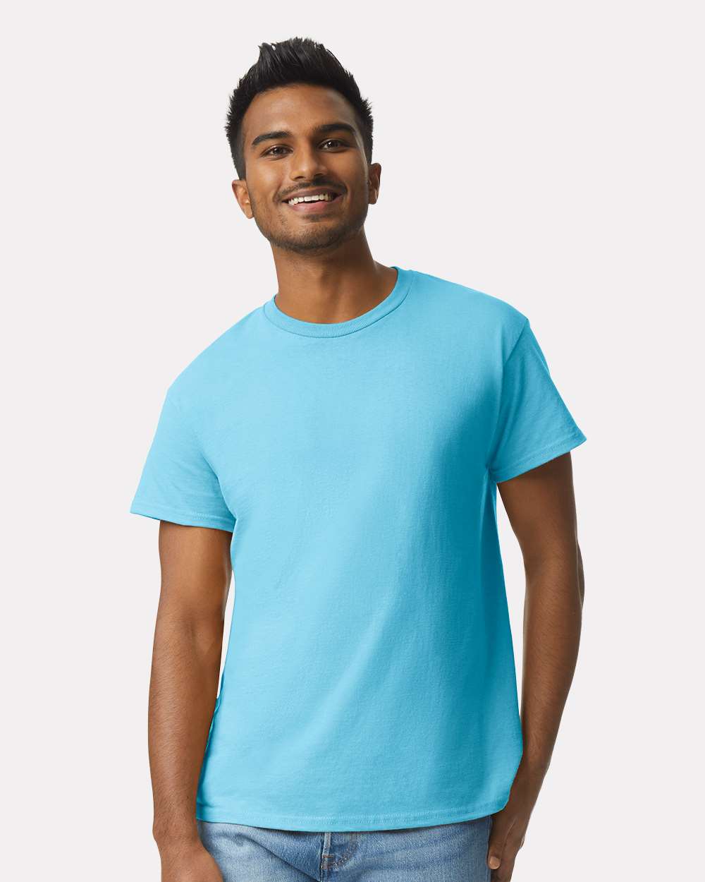 Ultra Cotton® T-Shirt - OnModelFront - B00760983 - Sky