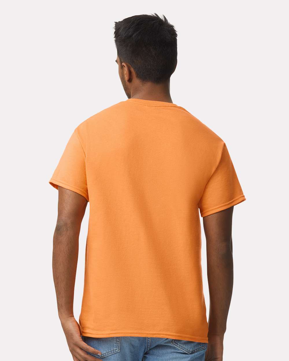 Ultra Cotton® T-Shirt - OnModelBack - B00760183 - Tangerine