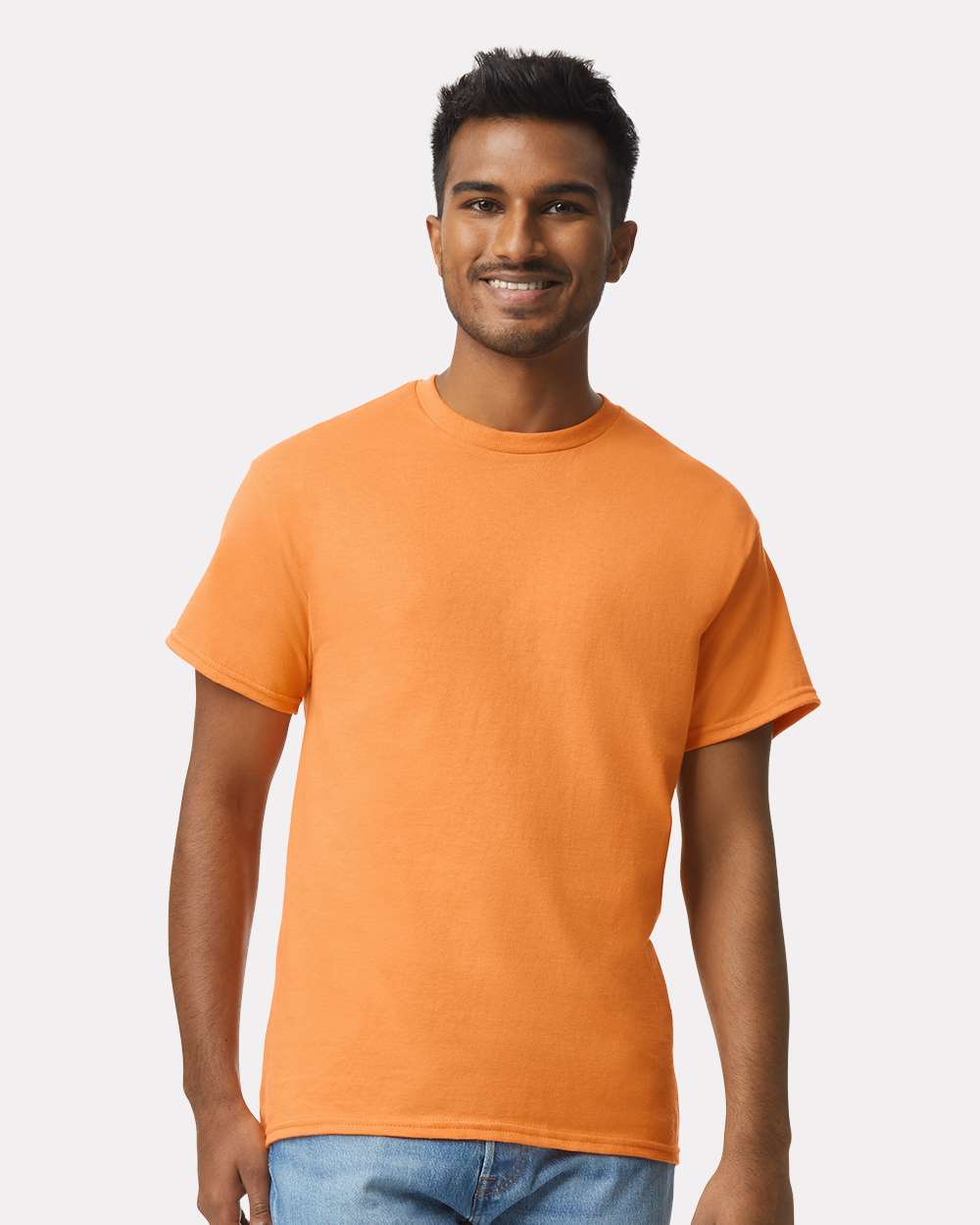 Ultra Cotton® T-Shirt - OnModelFront - B00760183 - Tangerine