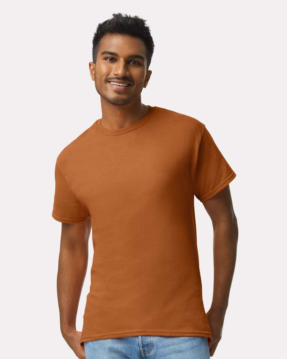 Ultra Cotton® T-Shirt - OnModelFront - B00760323 - Texas Orange