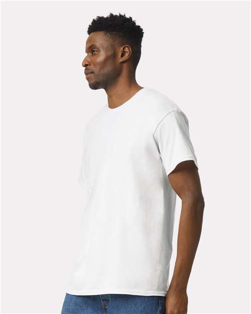 Ultra Cotton® T-Shirt - OnModelSide - B00760003 - White
