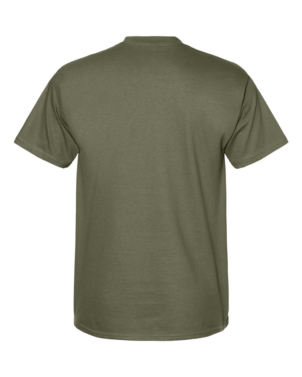 Beefy-T® T-Shirt - Back - B01500193 - Fatigue Green