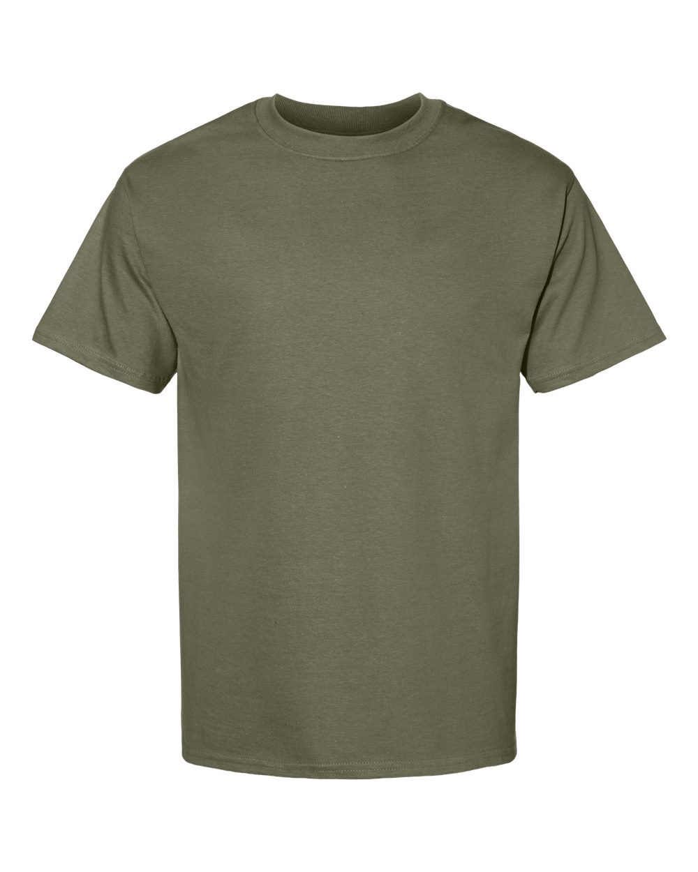 Beefy-T® T-Shirt - Front - B01500193 - Fatigue Green