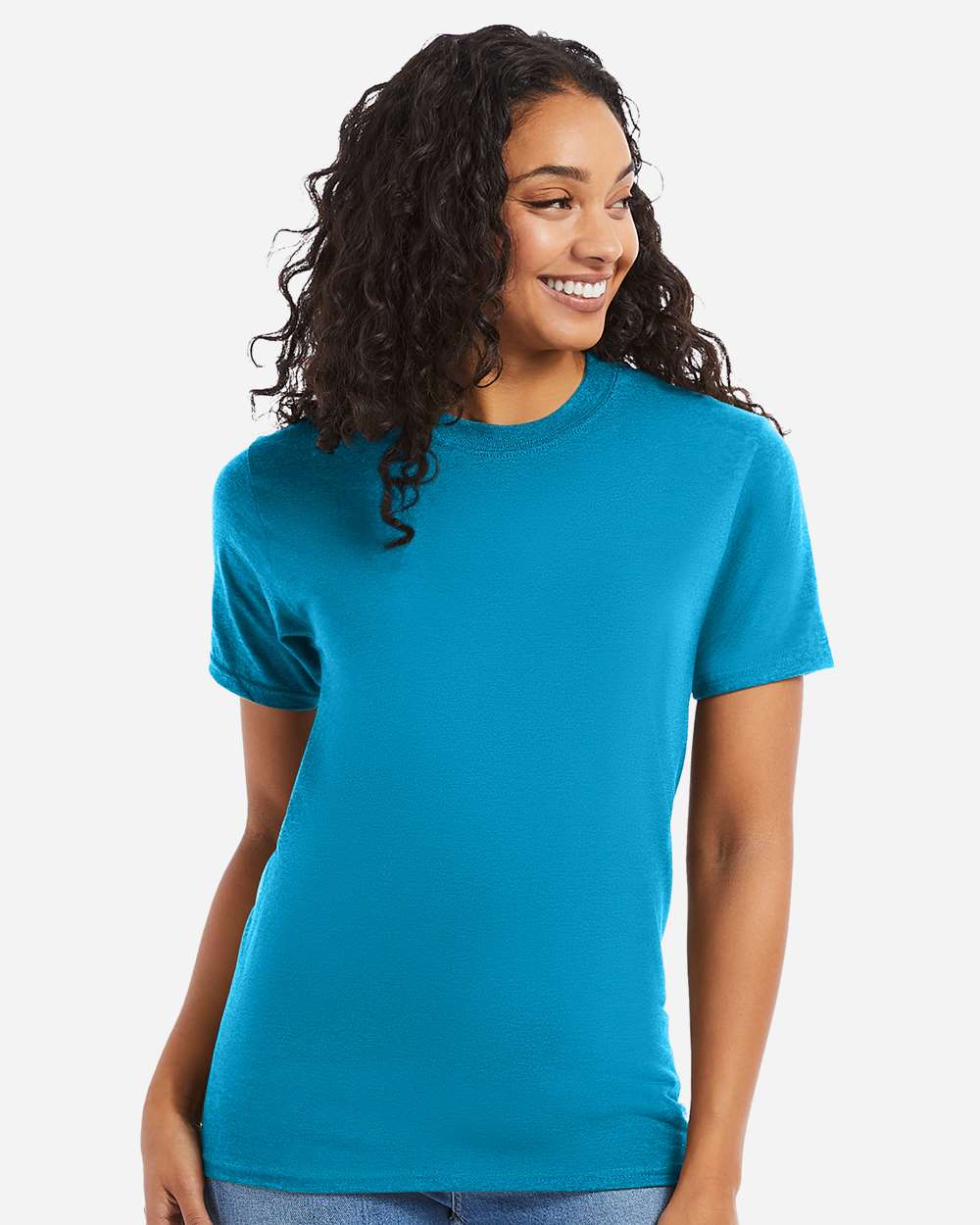 Beefy-T® T-Shirt - OnModelFront - B01500763 - Teal