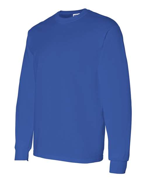 Heavy Cotton™ Long Sleeve T-Shirt - Side - B04060753 - Royal