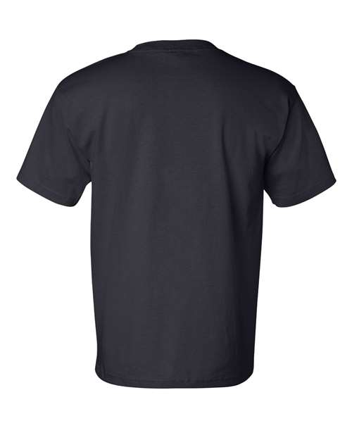 USA-Made Pocket T-Shirt - Back - B04279653 - Navy
