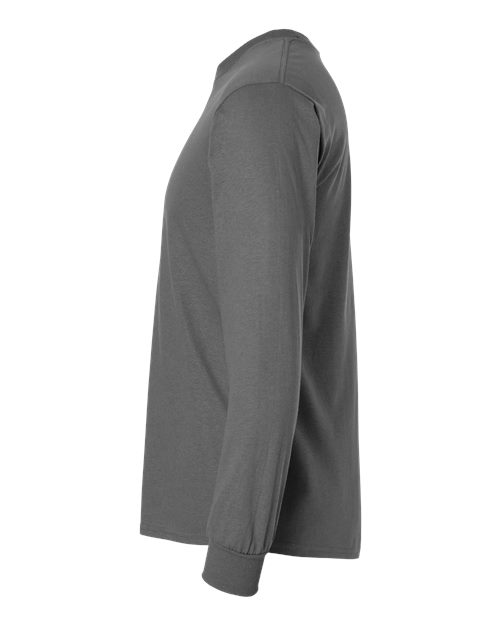 Ultra Cotton® Long Sleeve T-Shirt - DirectSide - B06060093 - Charcoal
