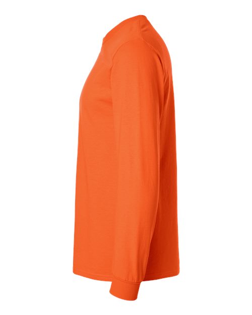 Ultra Cotton® Long Sleeve T-Shirt - DirectSide - B06060663 - Orange