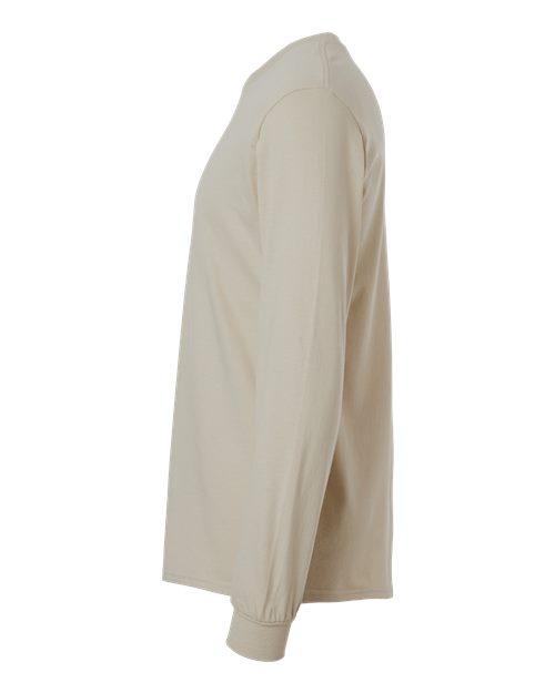 Ultra Cotton® Long Sleeve T-Shirt - DirectSide - B06060733 - Sand