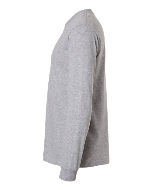 Ultra Cotton® Long Sleeve T-Shirt - DirectSide - B06060583 - Sport Grey