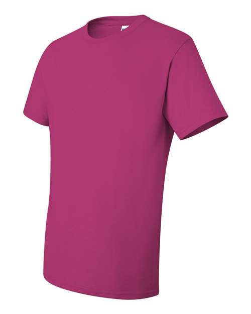 Dri-Power® 50/50 T-Shirt - Side - B06535313 - Cyber Pink