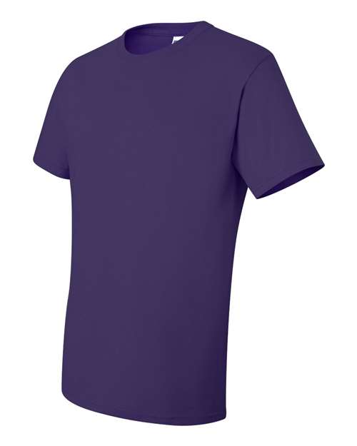 Dri-Power® 50/50 T-Shirt - Side - B06535673 - Deep Purple