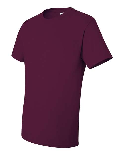 Dri-Power® 50/50 T-Shirt - Side - B06535533 - Maroon