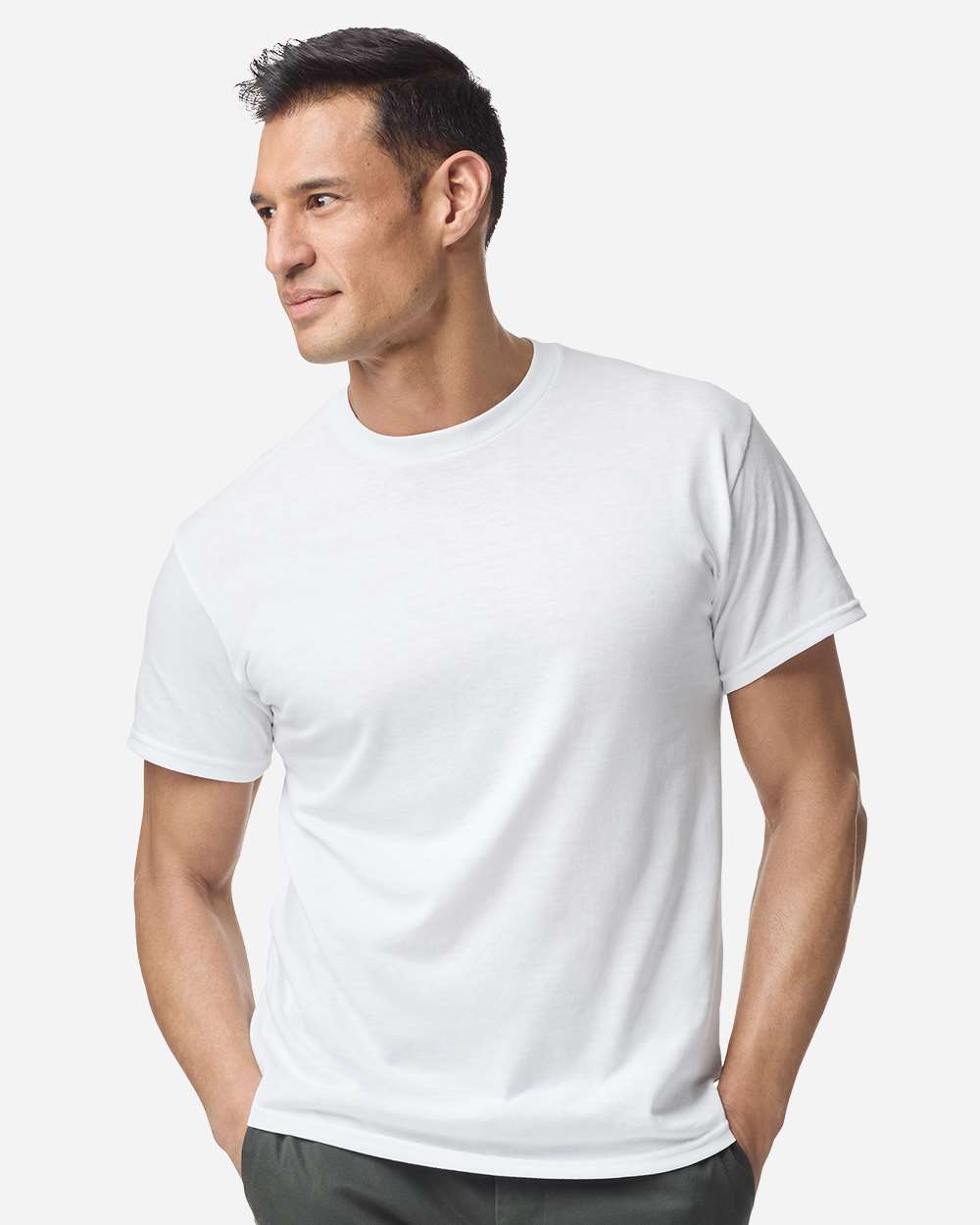 DryBlend® T-Shirt - OnModelFront - B06560003 - White