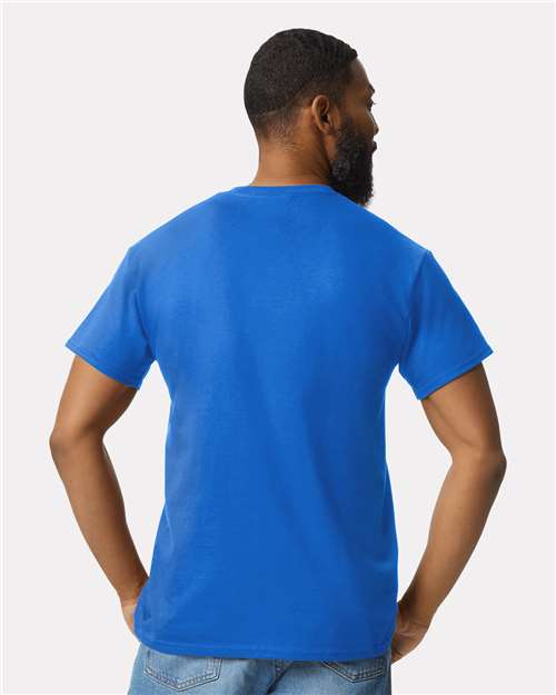 Ultra Cotton® Pocket T-Shirt - OnModelBack - B07060753 - Royal