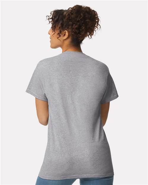 Ultra Cotton® Pocket T-Shirt - OnModelBack - B07060583 - Sport Grey