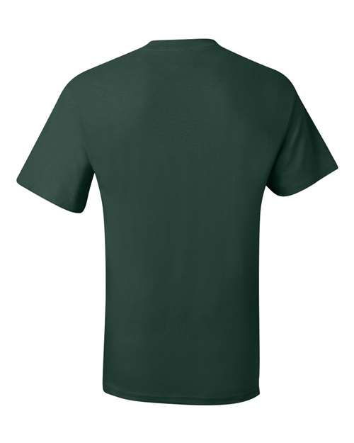 Beefy-T® Pocket T-Shirt - Back - B08500873 - Deep Forest