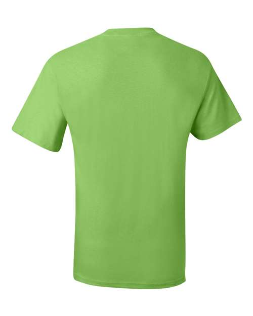 Beefy-T® Pocket T-Shirt - Back - B08500173 - Lime