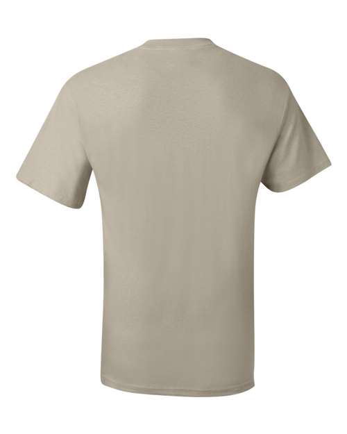 Beefy-T® Pocket T-Shirt - Back - B08500733 - Sand