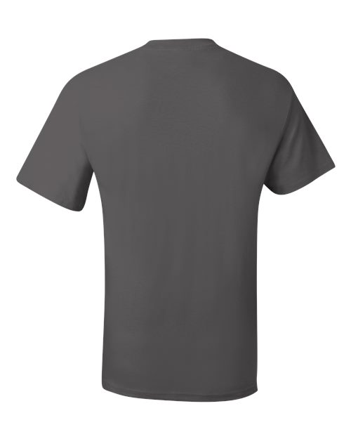 Beefy-T® Pocket T-Shirt - Back - B08500513 - Smoke Grey