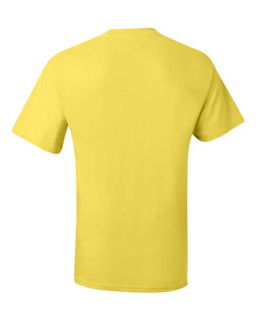 Beefy-T® Pocket T-Shirt - Back - B08500413 - Yellow