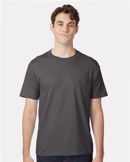 Beefy-T® Pocket T-Shirt - styleImage