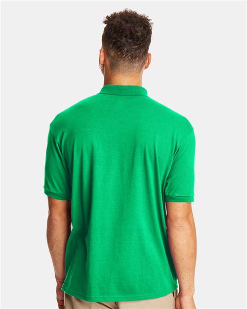 Ecosmart® Jersey Polo - OnModelBack - B11000603 - Kelly