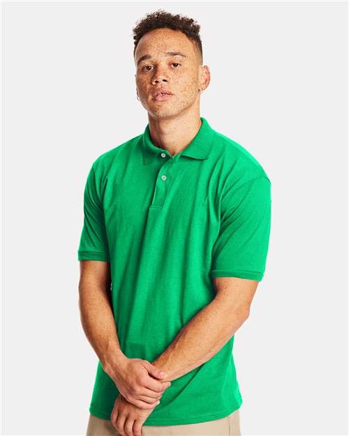 Ecosmart® Jersey Polo - OnModelFront - B11000603 - Kelly