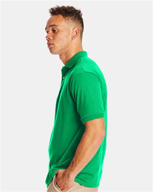 Ecosmart® Jersey Polo - OnModelSide - B11000603 - Kelly