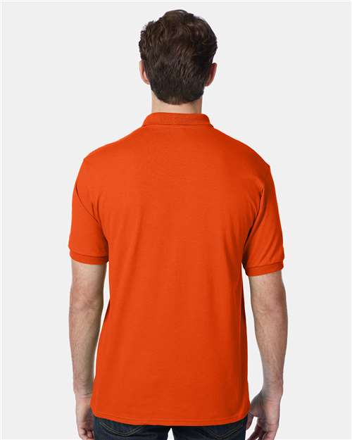 Ecosmart® Jersey Polo - OnModelBack - B11000663 - Orange