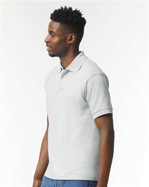 DryBlend® Jersey Polo - OnModelSide - B11060023 - Ash