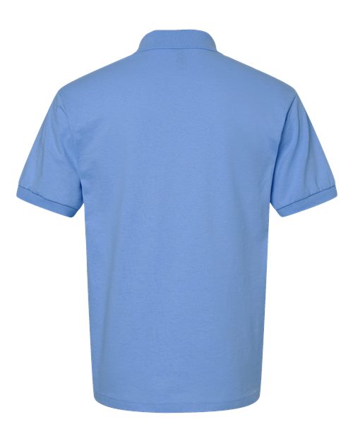DryBlend® Jersey Polo - Back - B11060263 - Carolina Blue
