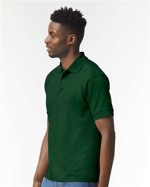 DryBlend® Jersey Polo - OnModelSide - B11060543 - Forest Green