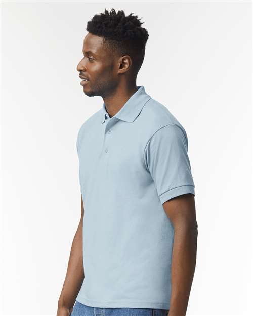 DryBlend® Jersey Polo - OnModelSide - B11060253 - Light Blue