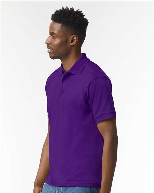 DryBlend® Jersey Polo - OnModelSide - B11060673 - Purple