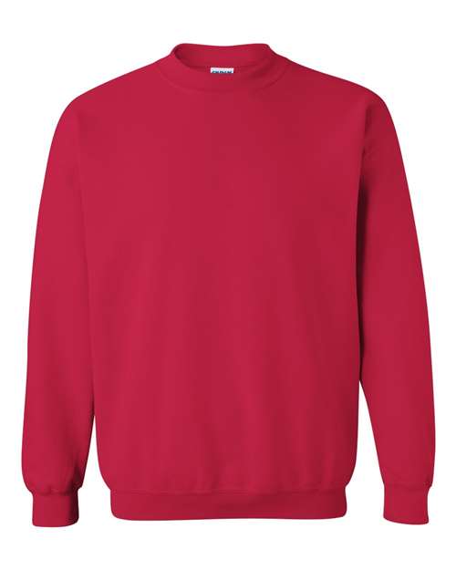 Heavy Blend™ Crewneck Sweatshirt - Front - B21060223 - Cherry Red