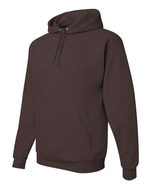 NuBlend® Hooded Sweatshirt - Side - B22035553 - Chocolate