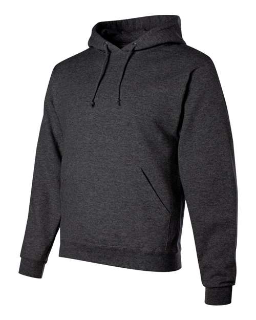 NuBlend® Hooded Sweatshirt - Side - B22035133 - Black Heather