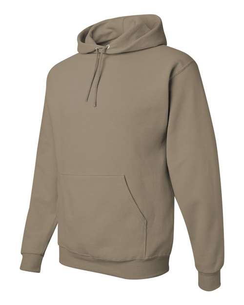 NuBlend® Hooded Sweatshirt - Side - B22035773 - Khaki