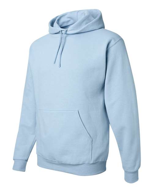 NuBlend® Hooded Sweatshirt - Side - B22035253 - Light Blue